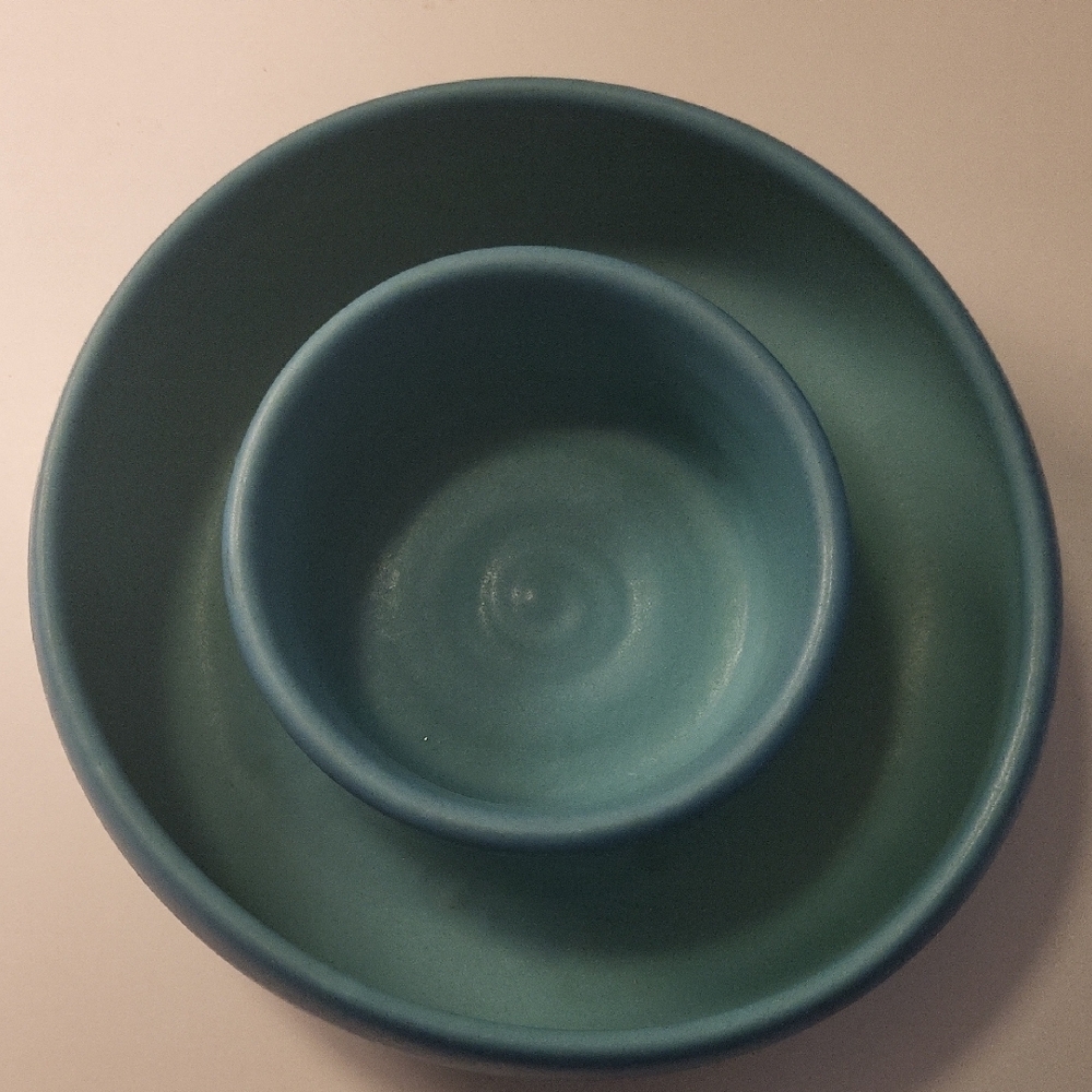 Van Briggle Blue Ceramic Bowl